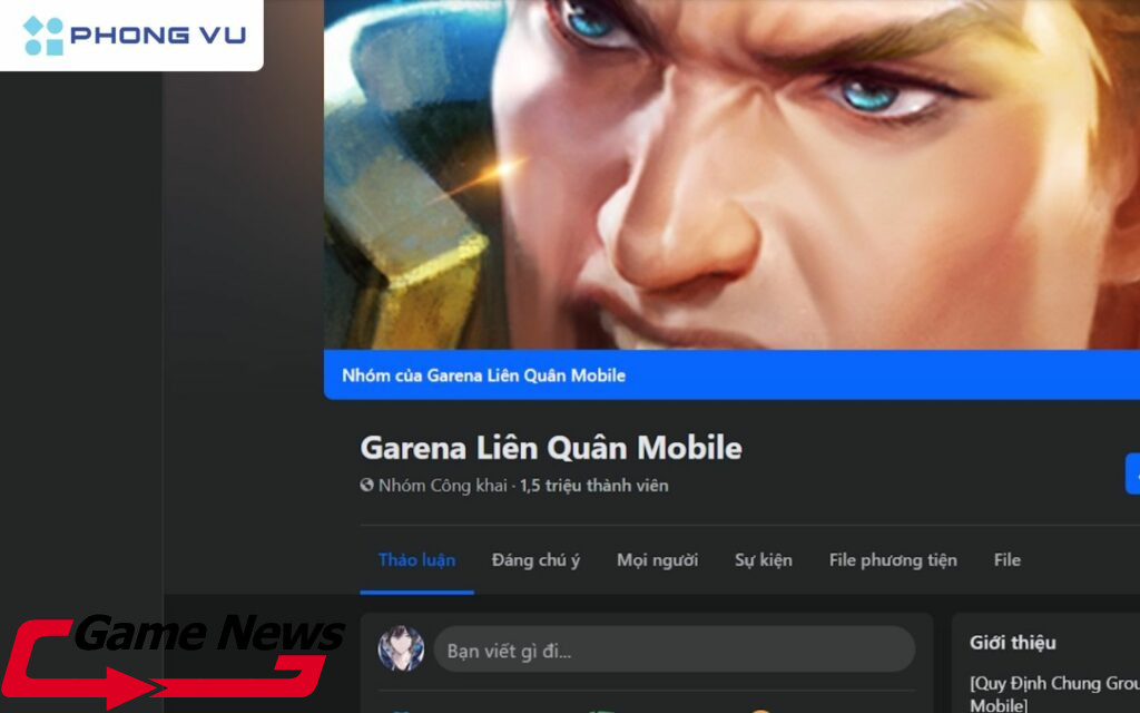 Tổng hợp code Liên Quân tháng 12 mới nhất: Tướng vĩnh viễn, skin SSS 5 Game thủ có thể theo dõi trang fanpage của Liên Quân Mobile để cập nhật sự kiện nhận code