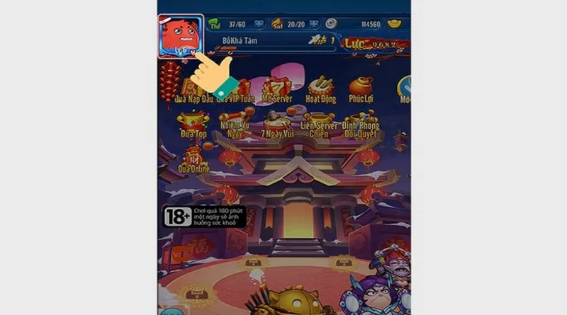 Thao tác nhập code game chính xác